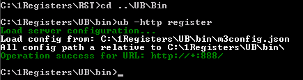 HTTP server register